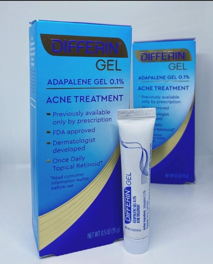 Differin® Gel Adapalene Gel 0.1% Acne Treatment