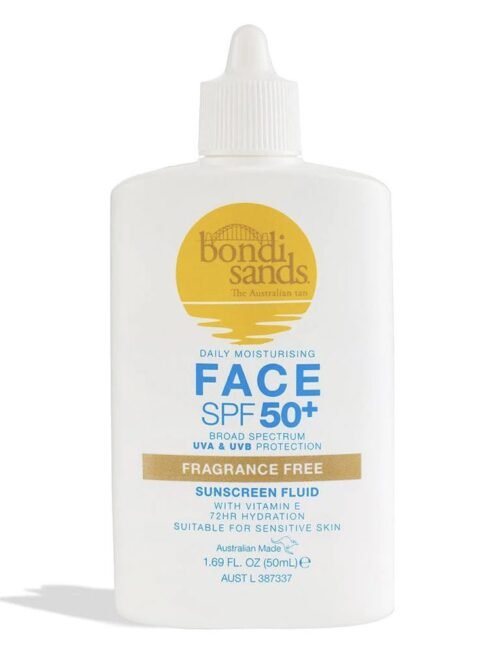 Bondi Sands SPF 50+ Fragrance Free Face Fluid