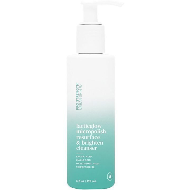 UrbanRx Pro Strength lacticglow micropolish resurface & brighten cleanser