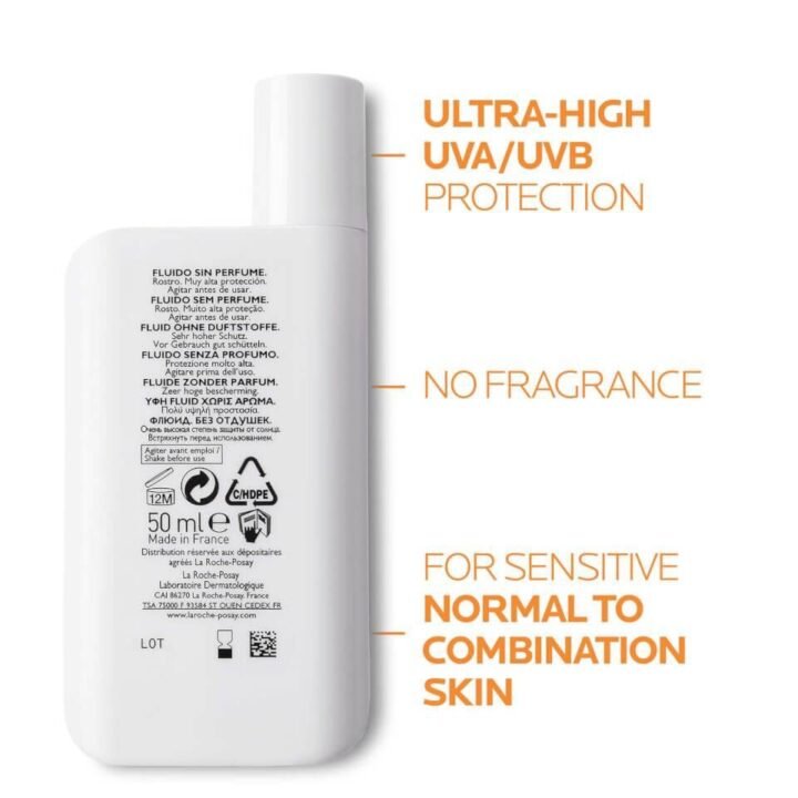 La Roche-Posay Anthelios UVMUNE 400 Invisible Fluid SPF50+ Sun Cream 50ml - Image 3
