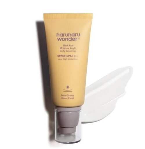 Haruharu Wonder Black Rice Moisture Airyfit Daily Sunscreen 50ml