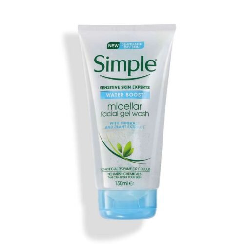Simple Water Boost Micellar Facial Gel Wash 150ml