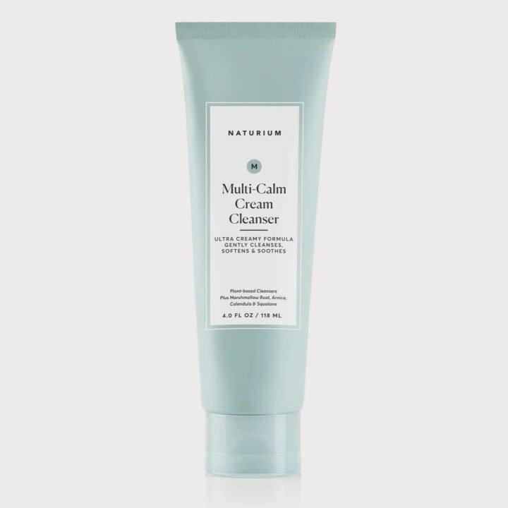 Naturium multi-calm cream cleanser