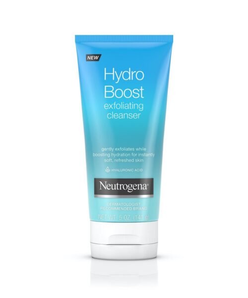 Neutrogena Hydro Boost Daily Gel Cream Exfoliating Cleanser with Hyaluronic Acid