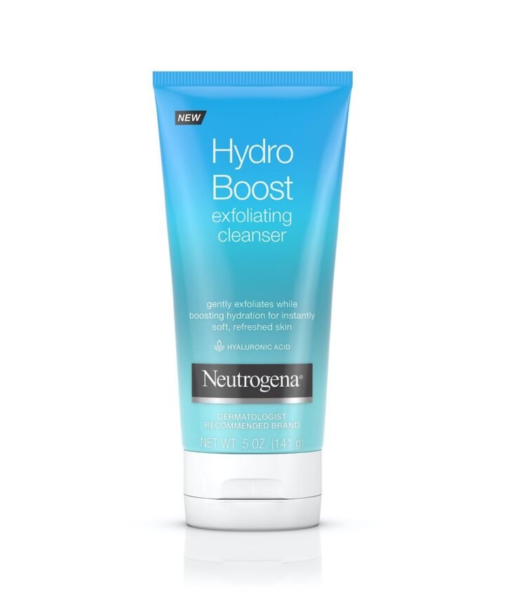 Neutrogena Hydro Boost Daily Gel Cream Exfoliating Cleanser with Hyaluronic Acid