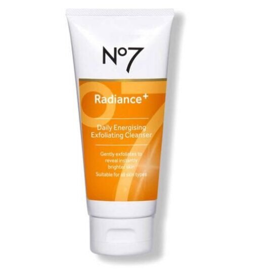 No7 Radiance+ Daily Energising Exfoliating Cleanser 100ml