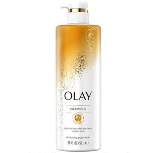 Olay Cleansing & Revitalizing Body Wash with Vitamin B3 and Vitamin C, 20flz 591ml
