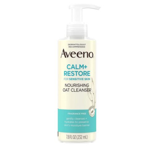 Aveeno Calm + Restore Nourishing Oat Facial Cleanser