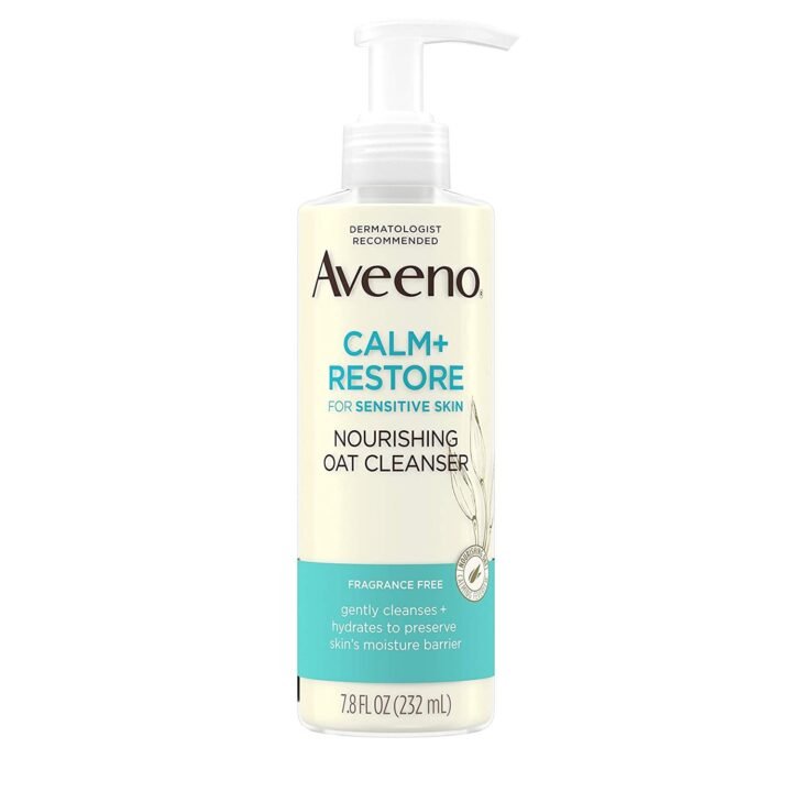 Aveeno Calm + Restore Nourishing Oat Facial Cleanser