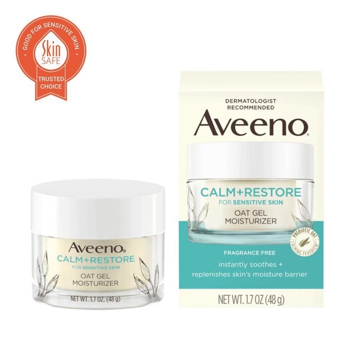 Aveeno Calm + Restore™ Oat Gel Moisturizer, For Sensitive Skin
