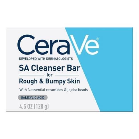 CeraVe Sa Cleanser Bar for Rough & Bumpy Skin